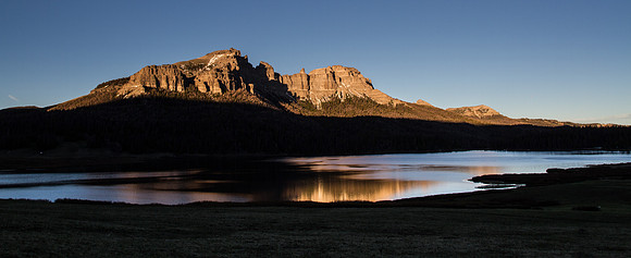 Ending Light at Brooks Lake