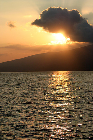 Sunset over Lanai, Trilogy