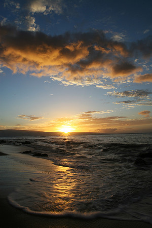 Sunset over Lanaii