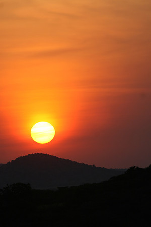 sunrise over the Serengeuti 001