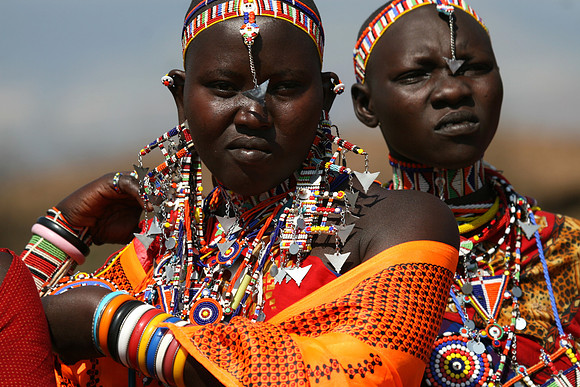 Massai girls 004
